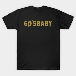 60'Sbaby green T-Shirt